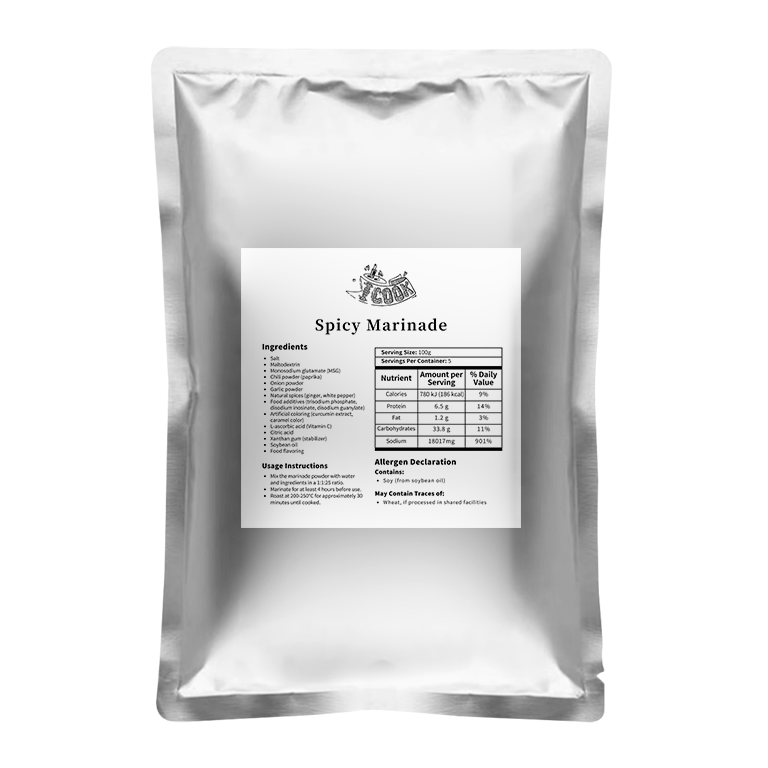 辣味腌料粉 1KG*20袋/箱