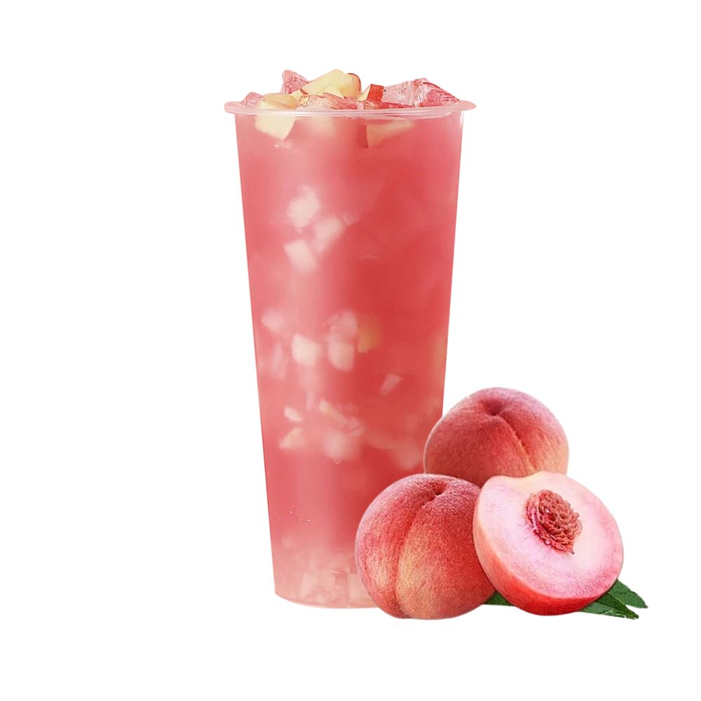 桃果酱   真果肉果酱  水果茶专用  1kg*12包/箱