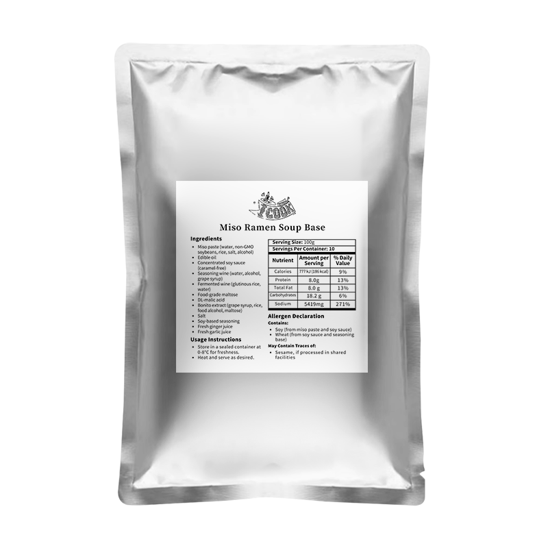 味噌拉面汁  1000g*10包/箱