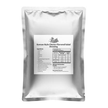 韩式奶香芝士风味沙拉酱  1KG*12袋/箱