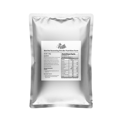 火锅调味粉  精选原料 浓缩提炼   50g*200袋/件