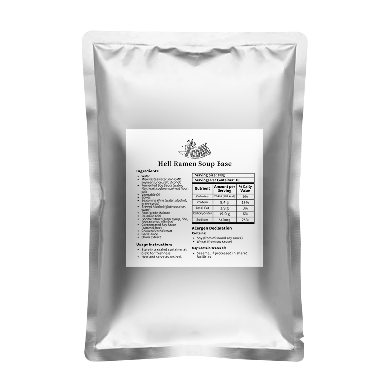 鬼金棒拉面汁  1000g*10包/箱
