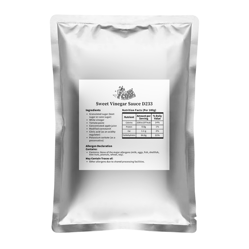 D233 糖醋汁   500G*24包/件