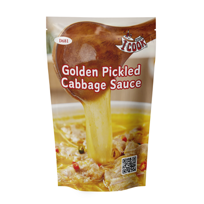 D681 黄金酸菜酱   500G*24包/件