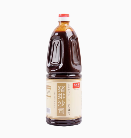 宝味丰伊杉日式商用调味盖浇炸猪排猪扒沙司照烧烘焙酱汁1.8L